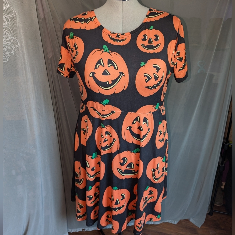 Halloween Pumpkin Dress